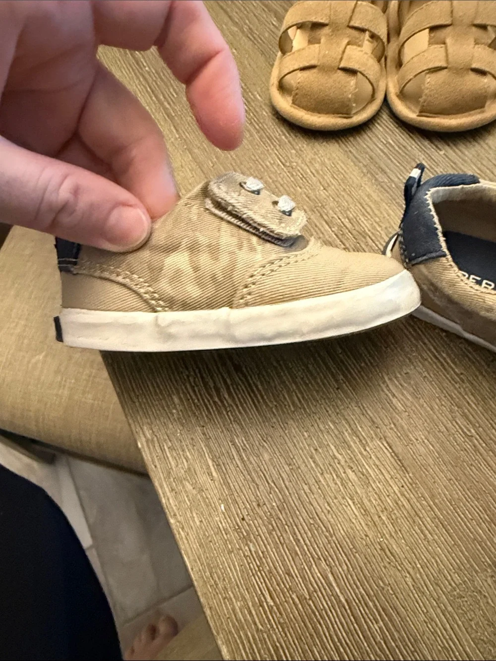 Baby Sperry’s & Janie & Jack Sandals Beige/Tan - 3M